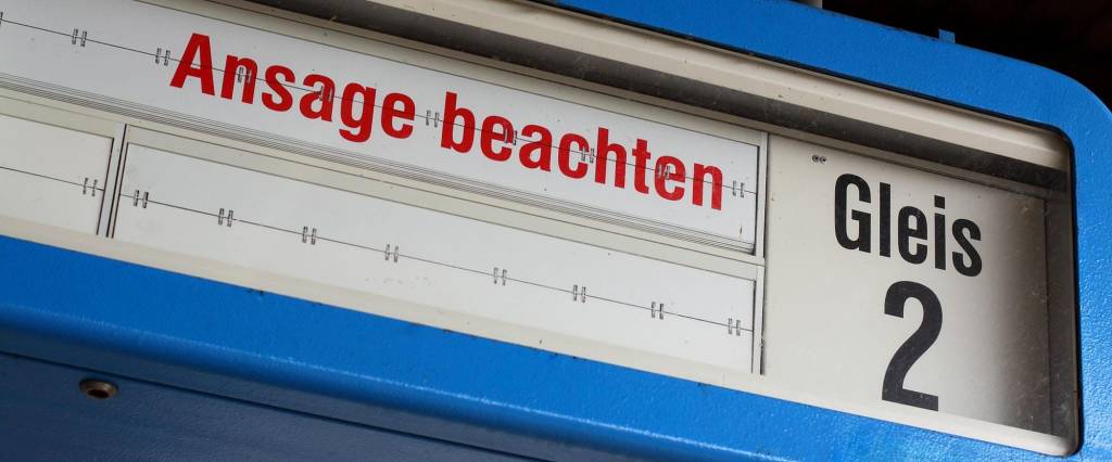 Ansage Deutsches Bahn
