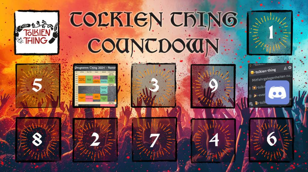 Tolkien Thing 2024 Countdown T-10
